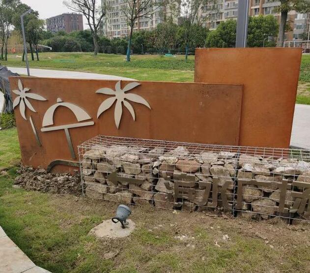 安徽锈钢板挡土墙